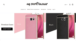 Desktop Screenshot of mysecretbazaar.com